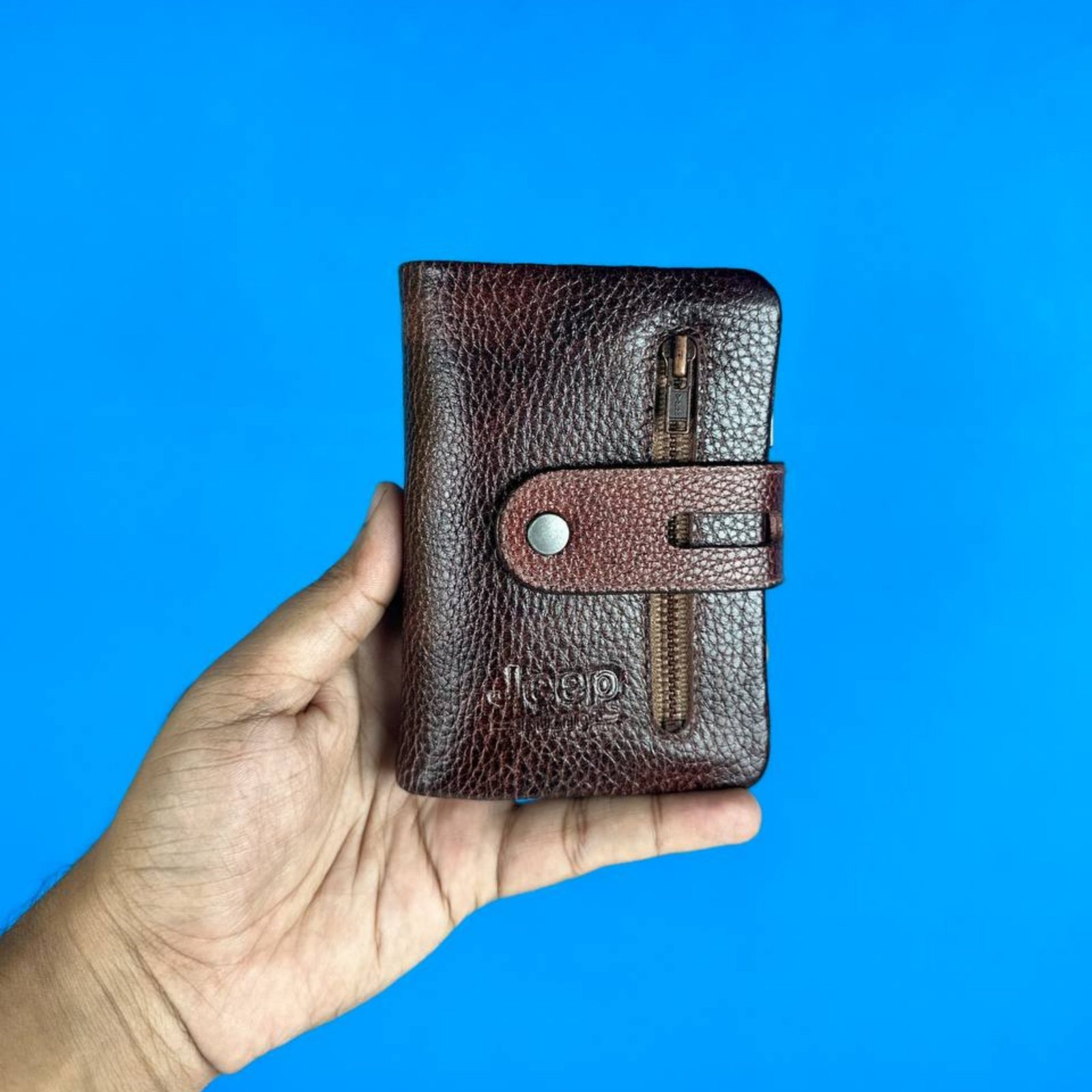 Men’s Stylish Leather Wallet – Brown Color